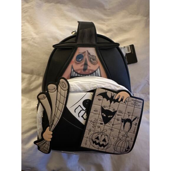 Loungefly Nightmare Before Christmas Mayor Lenticular Mini Backpack, NWT - Picture 1 of 6